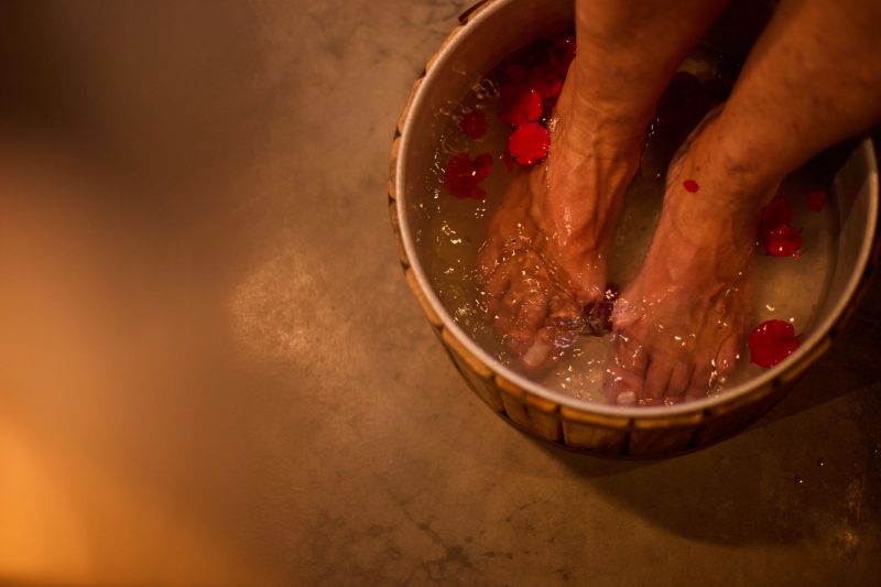 Esfoliação de pés Esfoliação de pés